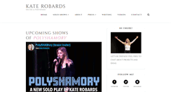 Desktop Screenshot of kate-robards.com